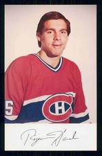 1981-82  MONTREAL CANADIENS POSTCARDS  REJEAN HOULE    20638