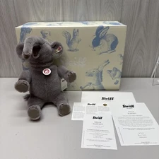 Steiff Nelly Elephant 021688 Limited Edition 370/500 COA Box Tags
