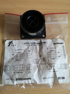 Burndy UTG02020PH Anschluss  B9708 Rund NEU OVP