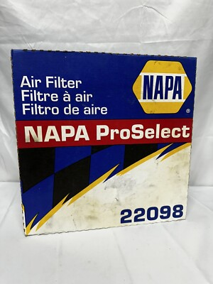 #ad Napa Pro Select Air Filter 22098 New In Box $12.99