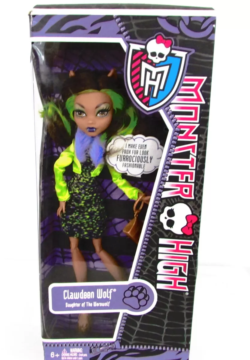 MONSTER HIGH DOLL CLAWDEEN WITH KILLER STYLE DAUGHTER OF WEREWOLF