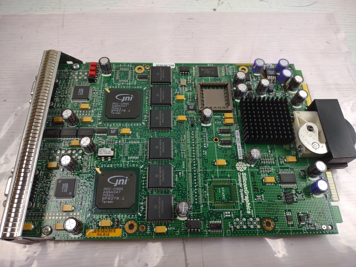 SILICON GRAPHICS COMPUTER SYSTEMS SGI 034-0927-002 Rev.B Card fibre  030-0927-004 | eBay