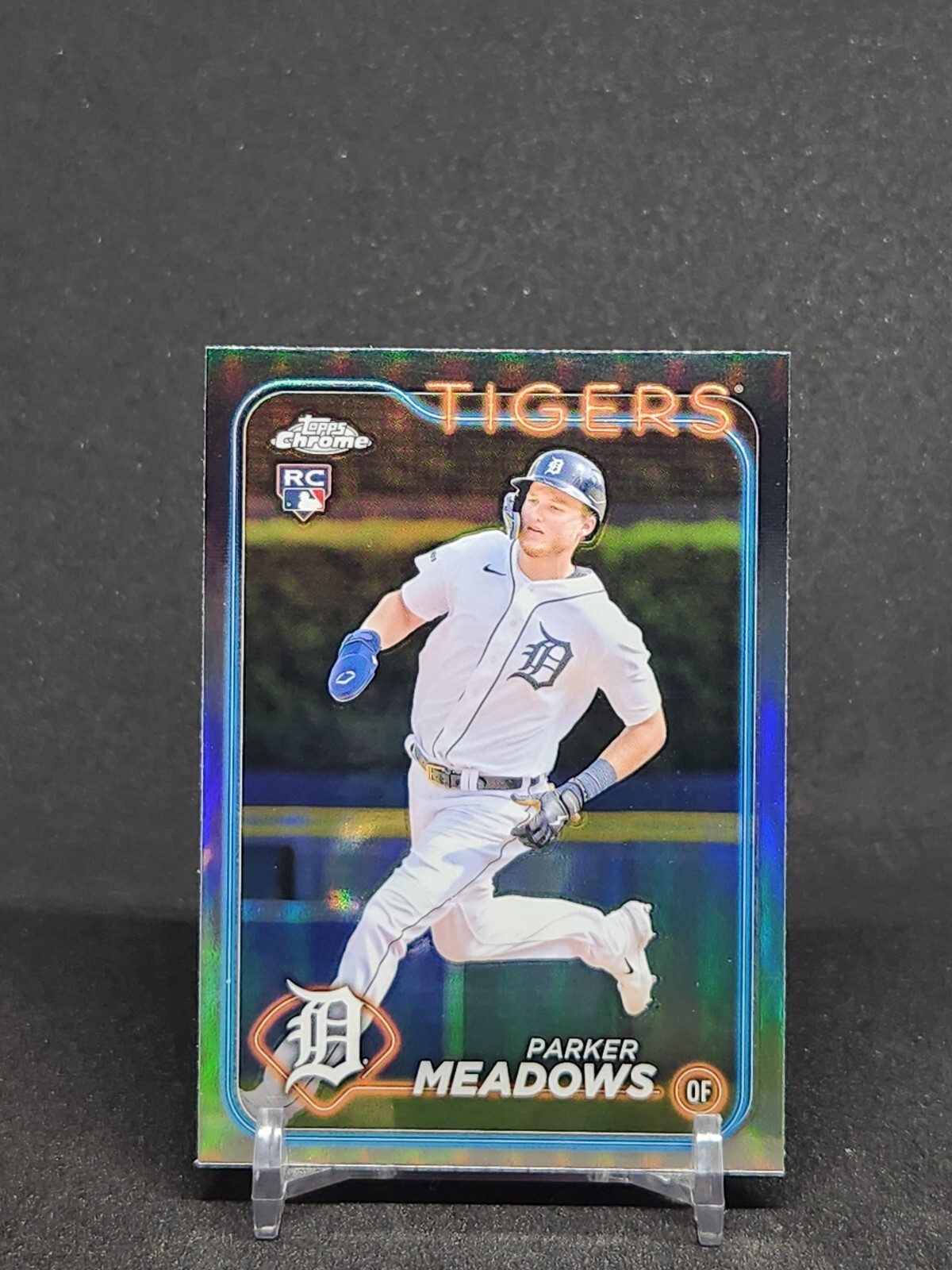 2024 Topps Chrome #271 Parker Meadows RC Refractor Tigers Rookie