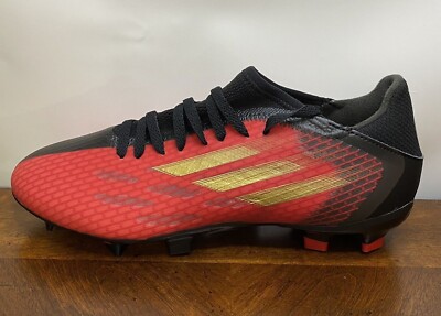 ADIDAS X SPEEDFLOW.3 FG SOCCER CLEATS MENS SIZE 7 RED BLACK  display picture 1