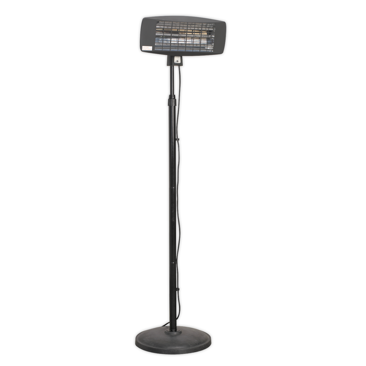 Infrared Quartz Patio Heater 2000W/230V with Telescopic Floor Stand IFSH2003 S