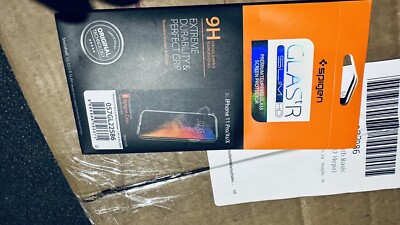 SPIGEN iPhone 11  Pro CASE Slim Armor Essential &Premium Tempered Glass Included