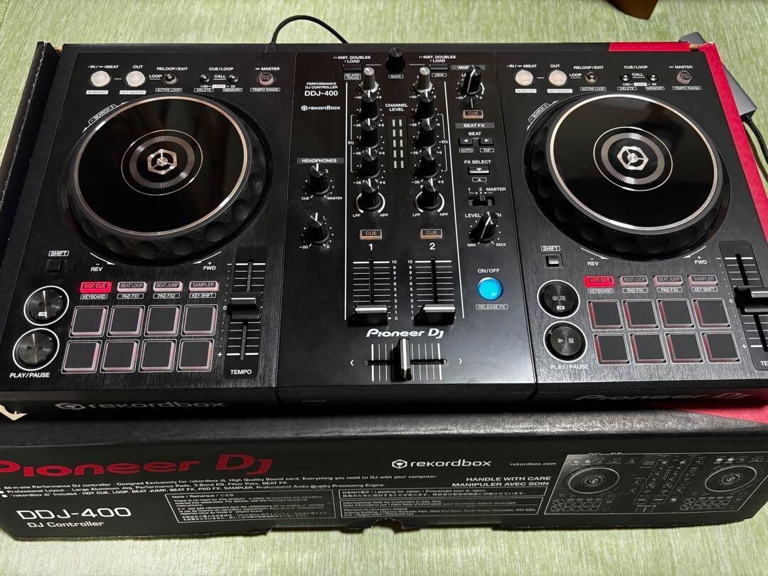 Pioneer DJ DDJ-400 DJ case and speaker set | eBay