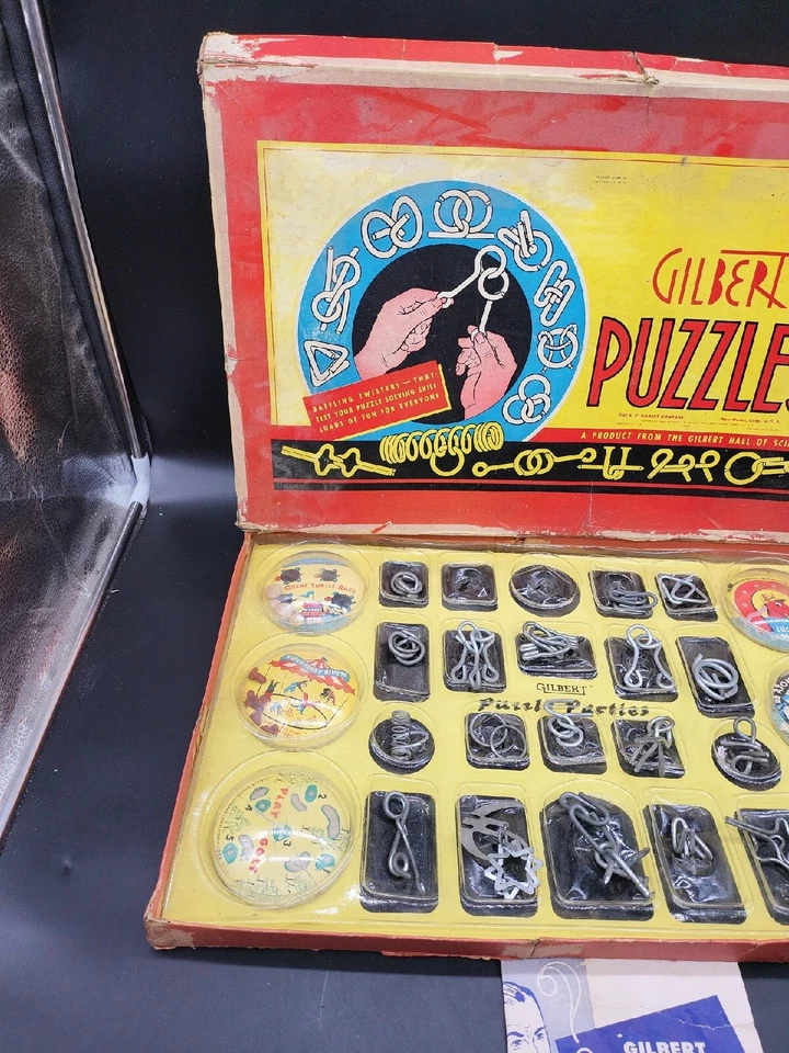 Gilbert Nº1033 Puzzle Fiestas Años 40 De Colección RARO Foto 3 de 4