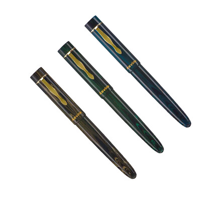 Asvine C2000 Ebonite Fountain Pen NO.8 EF/F/M/Stub 1.1 Nib Large Size Gift PenJo