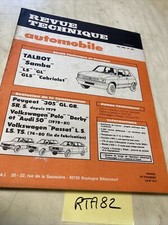 Revue technique Talbot SAMBA