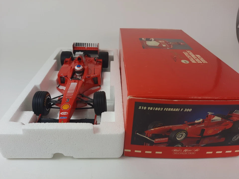 Minichamps Ferrari F300 #3 Michael Schumacher 1998 1/18 510981803 closed box - Immagine 3 di 4