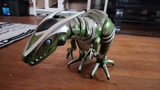 LARGE 32 GREEN INTERACTIVE ROBORAPTOR Dinosau...