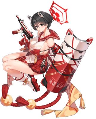 Tsubaki Blue Archive Anime Weatherproof Sticker 6