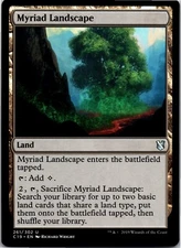 Magic the Gathering Myriad Landscape Commander 2019 x1 MTG Free Shipping!