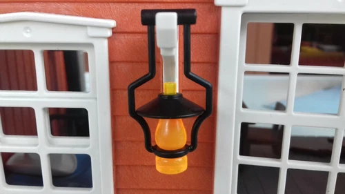 Playmobil Western -* Orange Lantern Black Lid for Fort/Ranch/Home