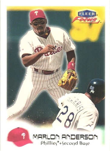 2000 Fleer Focus Marlon Anderson #164 card