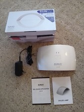 SUNUV 2-in-1 LED/UV 24W Lamp Sun9C Gel Nail Curing White New