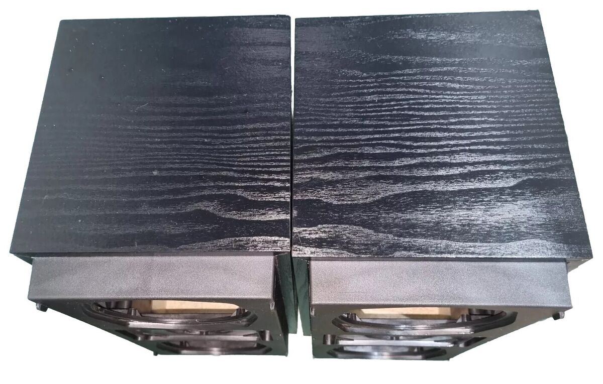 Mission 761i pair of speaker cabinets in Black Ash finish Mission 761i pair of speaker cabinets in Black Ash finish