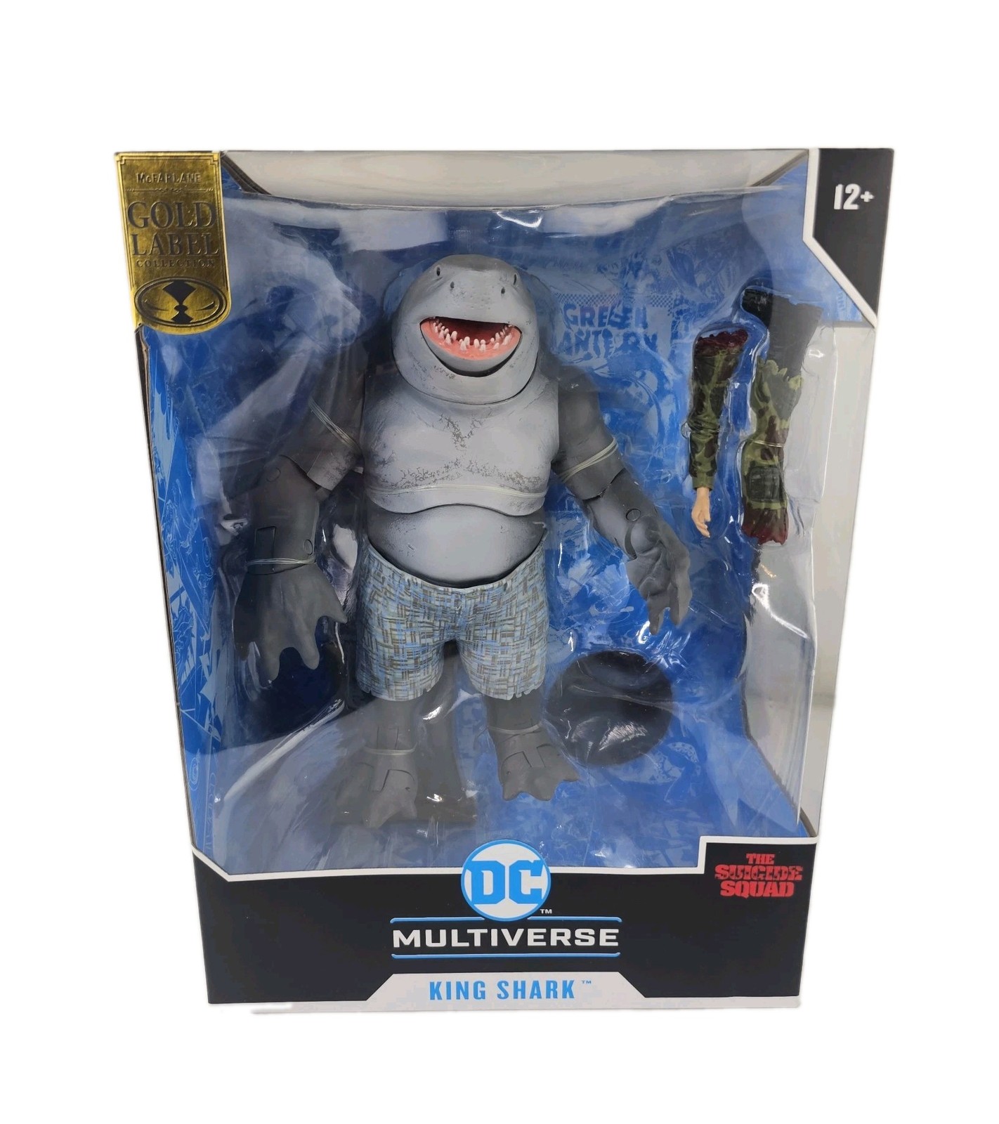King Shark Action Figure McFarlane DC Multiverse Gold Label