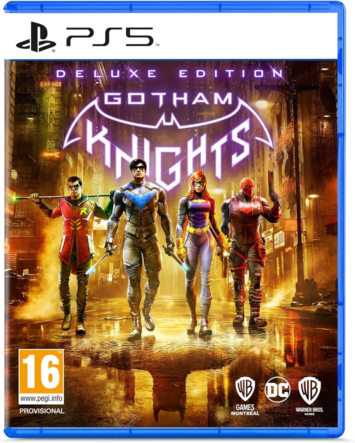 Gotham Knights Deluxe Edition For PS5 (New & Sealed)