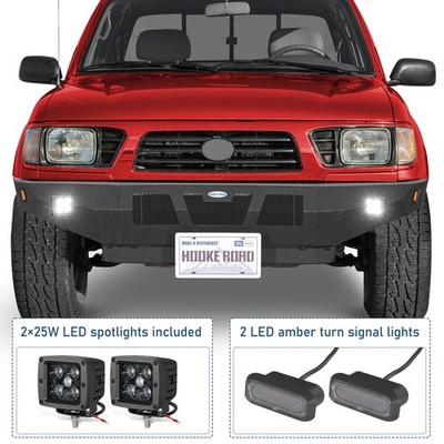 Daily-Driving Front Bumper w/2×25W LED Spotlights Fit Toyota Tacoma 1995-2004