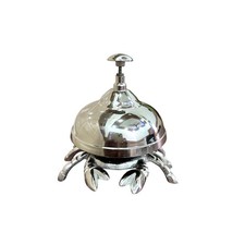 Antica campana reception ottone stile granchio ornata scrivania hotel campana decorazione tavolo regalo