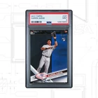 2017 Topps - Aaron Judge #287 Fielding (RC) Catching Yankees Rookie Card PSA 9