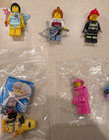 Lego Minifigures Lot of 10 -Mixed Season 18, 20 & More! Monster Hunter, Waiter + — photo 4