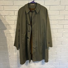 Vintage Grais All Weather Trench Coat with Liner Mens 42