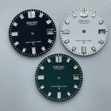 28.5mm Green Luminous Watch Dial Date For NH35 NH36 Movement Watch accessories