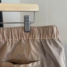 PETER MILLAR Mens XL Crown Dock Ripstop Tan Pull On Athleisure Golf Shorts NWT