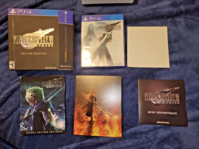 Final Fantasy VII Remake Deluxe Edition PS4 *NO GAME*
