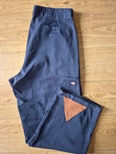 Dickes Chino Work Trousers [Reinforced] - W42 L32 - Navy