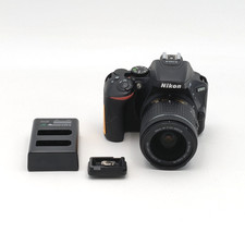 Nikon D5600 24.2MP DSLR Camera w/ Nikon DX VR 18-55mm f/3.5-5.6 Lens in Black