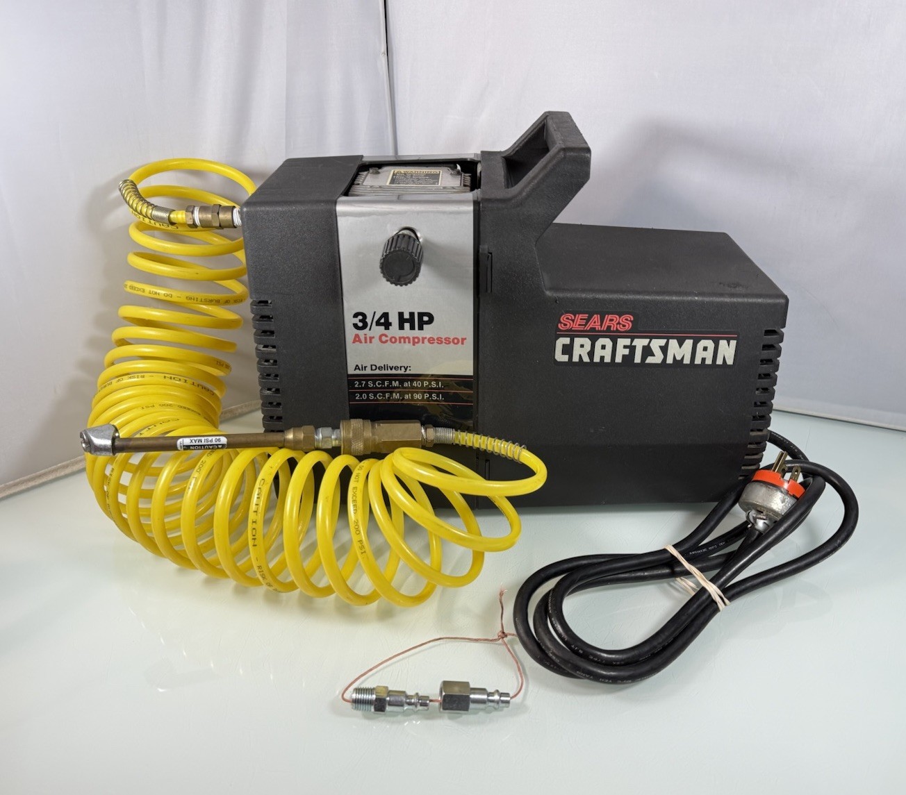 &nbsp;3/4 Hp 100psi Max 115v Usa Working