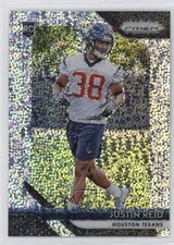 2018 Panini Prizm Rookie White Sparkle Justin Reid #263 1l8o