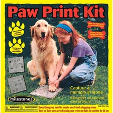 Midwest Products Co. Milestones Paw Print Kit MID90111234 Art Activity  Accys