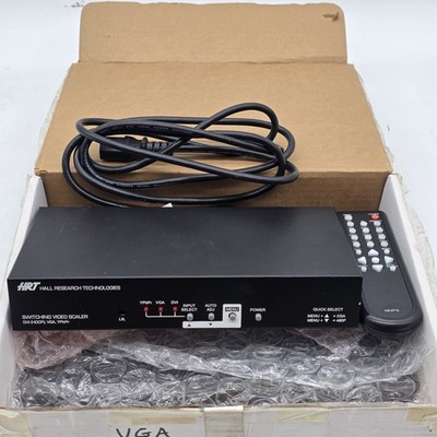 Hall Research SC-1080D AV Video Scaler Processor VGA DVI Component w/ Remote
