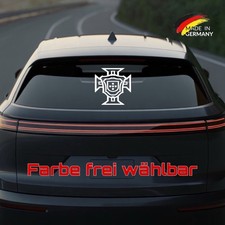 Auto Aufkleber Portugal Wappen Flagge Kreuz Heckscheibe Auto Portoguesa #1