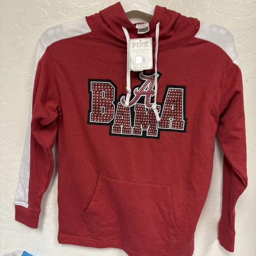 UNDERCOVER Felpa con cappuccio rosa Victoria’s Secret collezione Collegiata Alabama