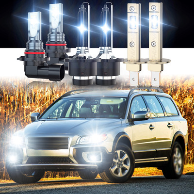 For Volvo V70/XC70/S60 2005 2006 Headlights Hi/Lo+Fog Light Bulbs Kit 6pcs