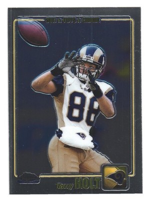 2001 Topps Chrome NFL Football St. Louis Rams Torry Holt