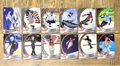 2026 Topps Chrome Winter Olympics Base Cards #100-#200 - You Choose!