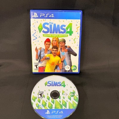 Sims 4: Deluxe Party Edition (Sony PlayStation 4, 2017) Complete V-Good Tested!