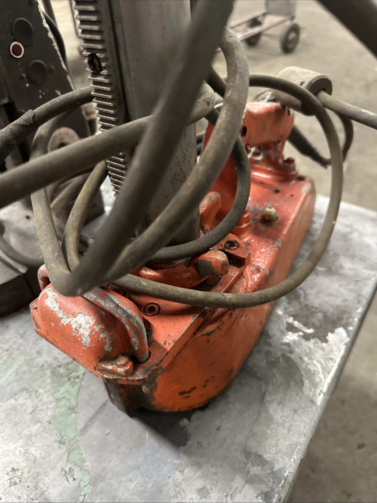 Machinist Bench Magnetic Drill Presses Lot Of 2 Port-O-Mag & Misc. Press