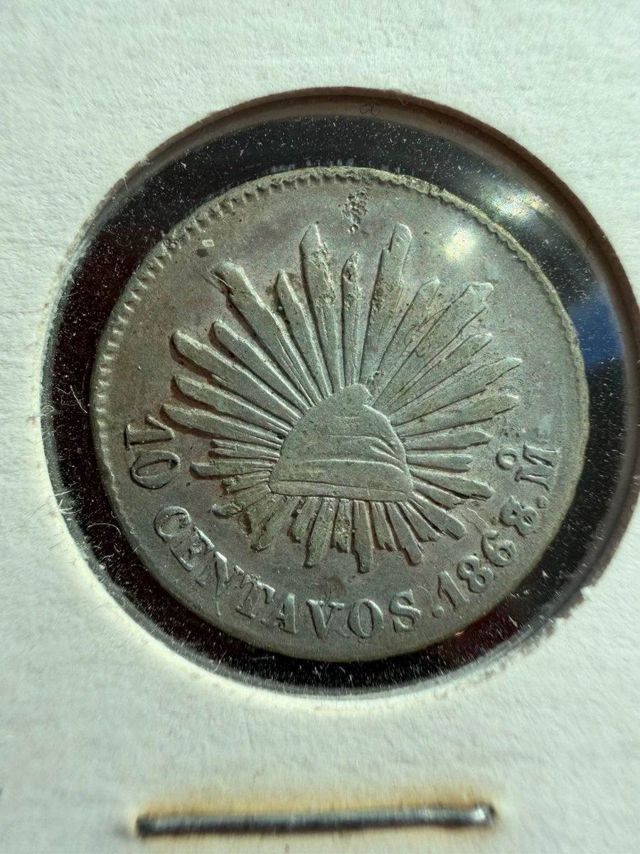 1868年 メキシコ 8レアル PCGS MS61 MS61】1896年 メキシコ 8レアル