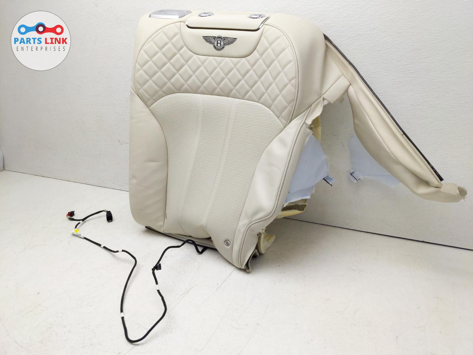 2016-2020 BENTLEY BENTAYGA REAR LEFT SEATBACK COVER CUSHION PAD TRIM 2ND ROW LH