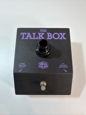 The Talk Box - Heil Sound by Jim Dunlop USA model HT 1 Untested-for Parts