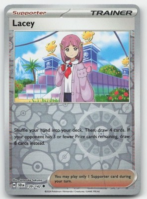 Lacey - Reverse Holo SV07: Stellar Crown 139/142 NM