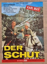 Karl MAY Film Kino A1 Plakat DER SCHUT Gefaltet
